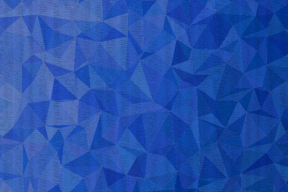 Blue Geometric Canvas: A Versatile Design Asset