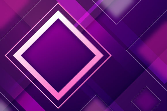 Dynamic Cube Gradient Background: A Versatile Design Asset