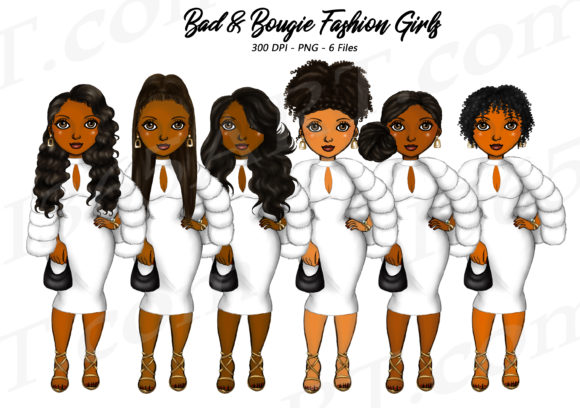 Exploring the Versatility of Bougie Black Girl Clipart Fashion PNG for Creative Projects