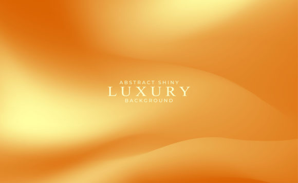 Golden Shiny Wavy Abstract Background: A Versatile Design Asset