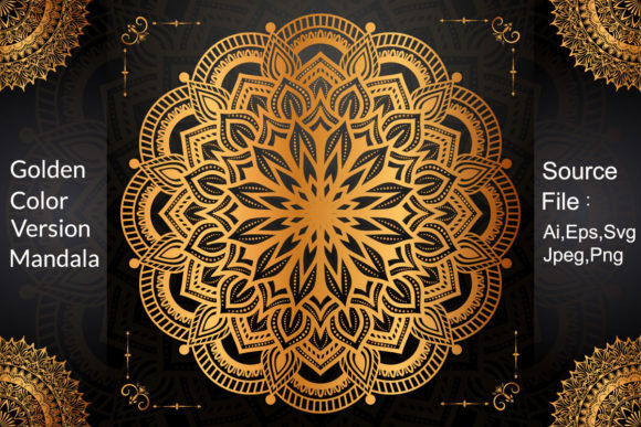 Luxury Golden Mandala