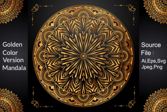 Royal Wedding Invitation Mandala Design
