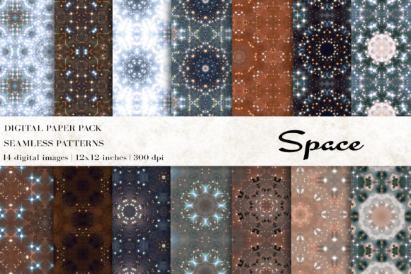 Space Pattern, Space Background: A Creative Resource for Design and Workflow